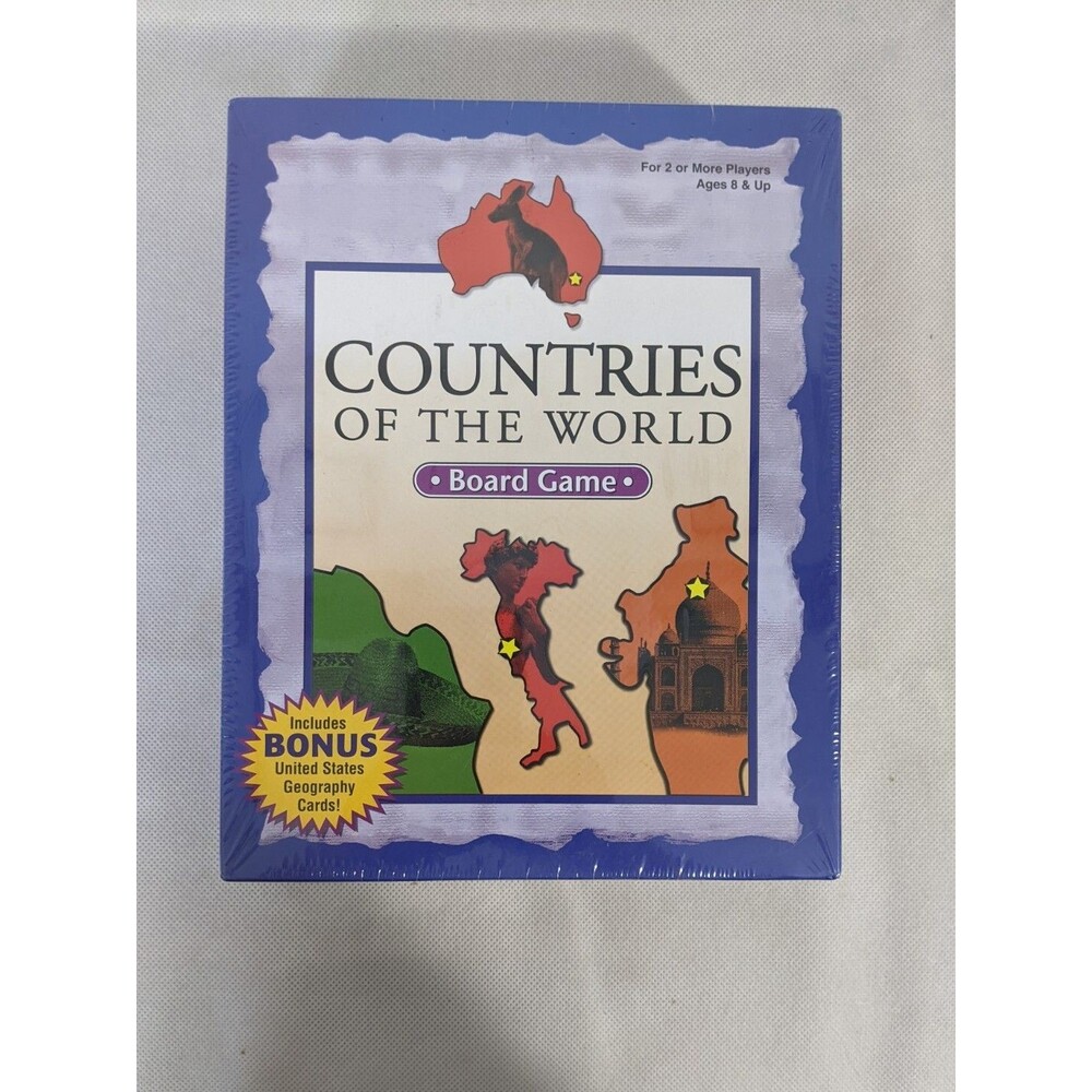 Brand New Countries Of The World Board Game 2013